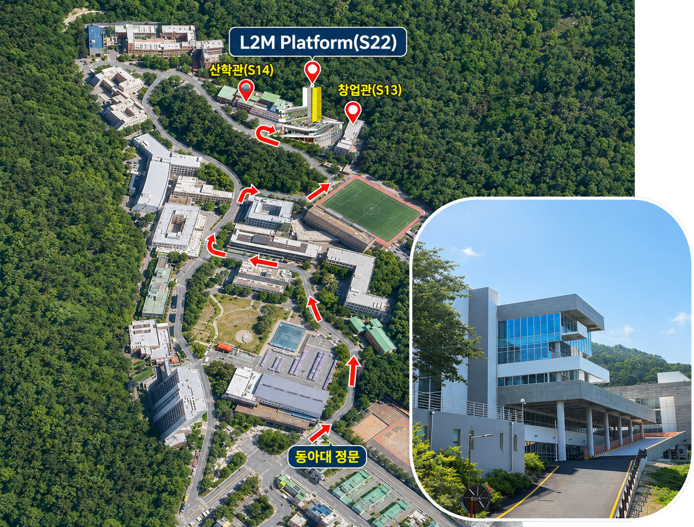 Technical Center for High-Performance Valves, Dong-A University location map